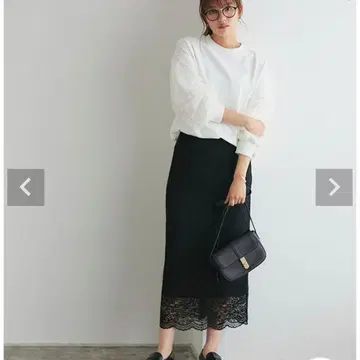 [ 새상품급 ] 레이스 스커트