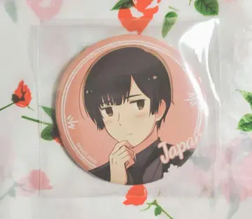 헤타리아 캔뱃지 일본 블랙 포멀