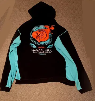 하츠네 미쿠 매지컬 미라이 후드티 3xl
