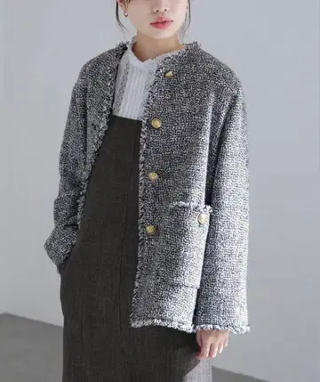 LaTotalite 라토타리테 울 트위드 자켓