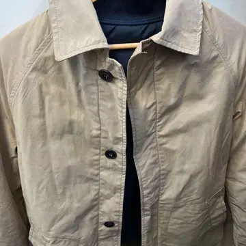 베이지 스텐카라 코트 XS 갭 GAP S-M 상당