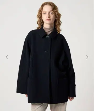 steven alan 울 숏코트 S/NAVY 택 포함 미사용 새상품