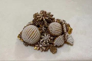 초레어 구하기 어려움 빈티지 STANLEY HAGLER 대형 브로치