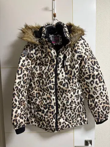 [ Live Justice ] 레오파드 무늬 자켓 퍼 포함