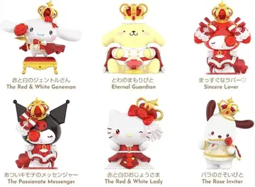 TOPTOY 피규어 산리오 캐릭터즈 나이트 로즈 6종 세트 새상품