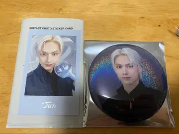 SEVENTEEN 인스턴트 사진 캔뱃지 준