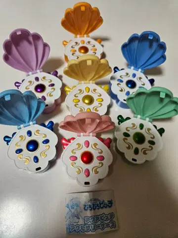 피치피치 피치 가챠 아쿠아피치 액세서리 케이스 전 7종 컴플리트