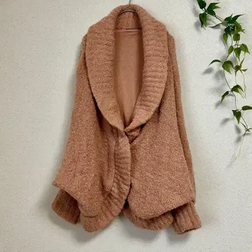 잉그 INGNI 숄카라 가디건 M 돌먼 안감 있음