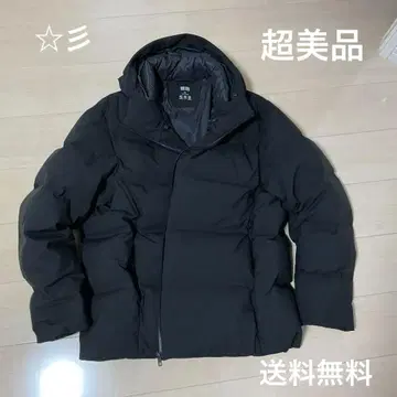 UNIQLO 심리스 다운 파카 3L 블랙