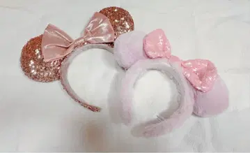 미니 마우스 머리띠 2세트