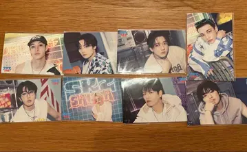 straykids 스키즈 사우나 복권 스티커 8종 세트