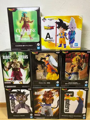 드래곤볼 묶음 판매 피규어 8종