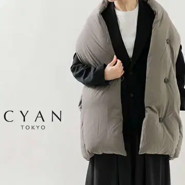 새상품 CYANtokyo 스톨라이크 다운 베스트