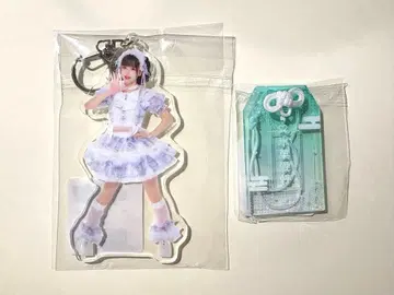 iLiFE! 무도관 온라인 복권 아이스 의상 아크링 키링 부적 세트