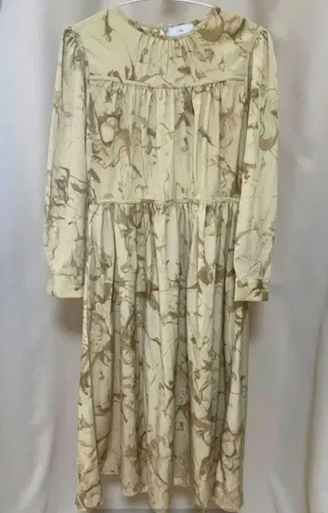 acka 긴팔 플레어 원피스 롱 원피스 올 패턴 550