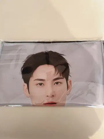 민규 NEW 사진 타월 슬로건