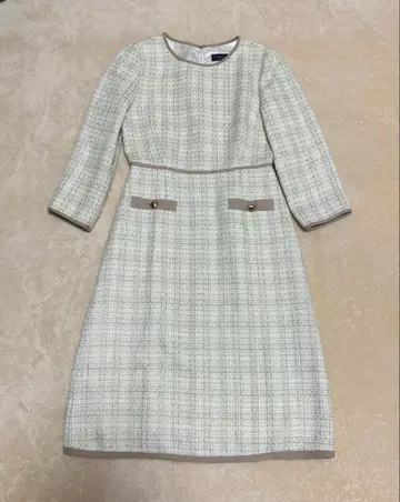 저스길리티 트위드 원피스