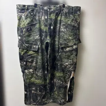 디키즈 카모플라쥬 카고 와이드 팬츠 38 x 32 허리 126cm