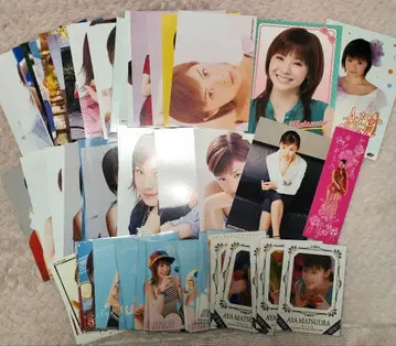 마츠우라 아야 70점 브로마이드 책갈피 카드