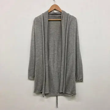 나카가와 마사시치 상점 캐시미어 실크 롱 가디건 원피스 그레이 일본제