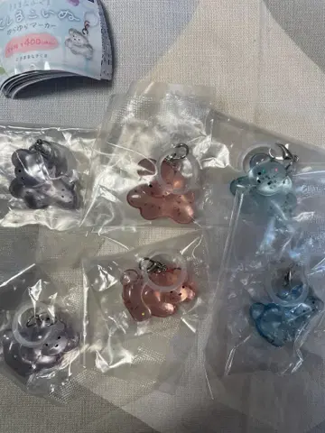 달리는 강아지 흔들흔들 마커 전종 6종 컴플리트 세트 제멋대로인 아기곰