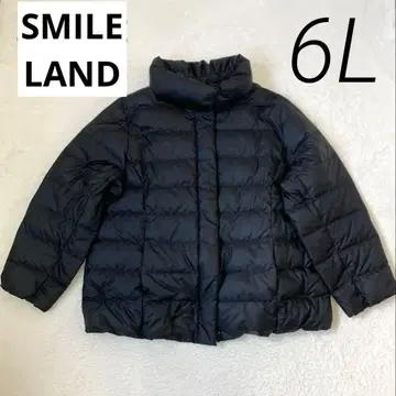 스마일랜드 다운 자켓 다운 코트 빅 사이즈 6L 블랙
