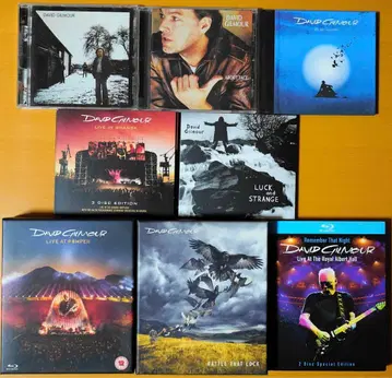 David Gimour 솔로 CD 모음