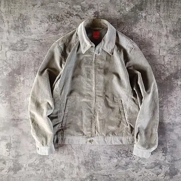 00s ESPRIT 코듀로이 지퍼 블루종