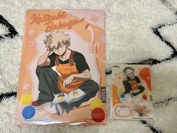 바쿠고 카츠키 히로아카 핸즈 아미구루미 아크릴 스탠드 클리어 파일