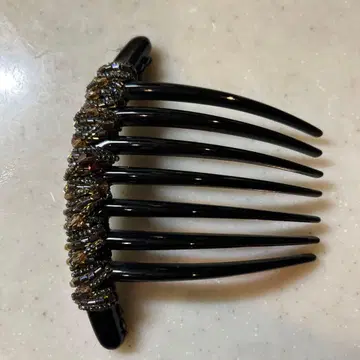 비즈 장식 헤어콤 헤어콤 야회머리 헤어 액세서리