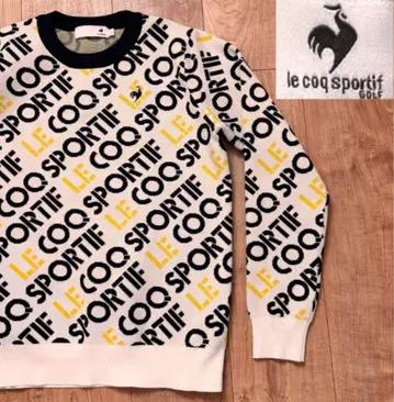 르꼬끄골프 총 패턴 니트 풀오버