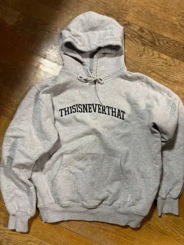 thisisneverthat 후드티 그레이