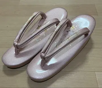 [ 17 ] 일본 의류 조리 배경 패턴 나전 핑크 계열 포멀 M 사이즈