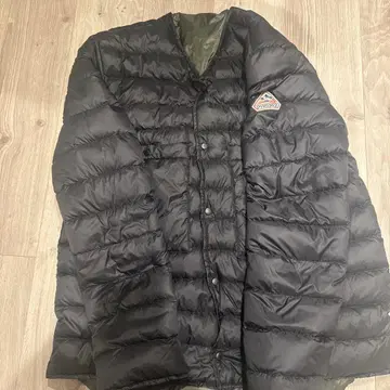 PYRENEX 다운 자켓 블랙 카키 unisex