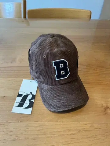 [ 미사용 새상품 ] Bibiy. B. CLUB CAP 캡 브라운