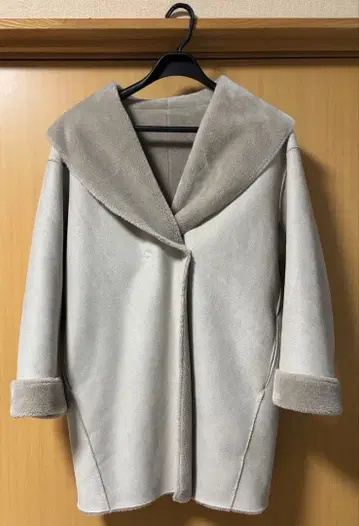 페이크 무스탕 코트 겨울