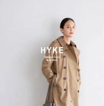 HYKE 하이크 트렌치코트