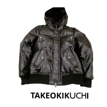 TAKEOKIKUCHI 더블 지퍼 다운 재킷 다운 90% L