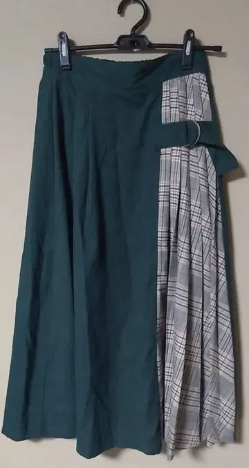 OLIVE des OLIVE outlet 롱 스커트 체크