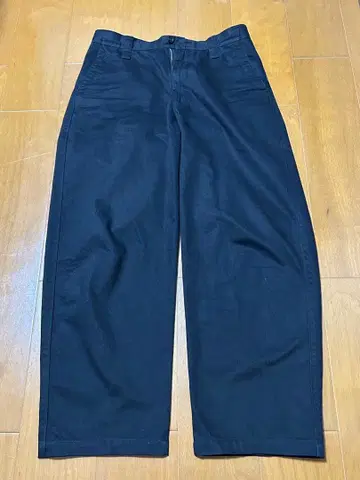 [UNIQLO U] 와이드핏 치노 79 블랙