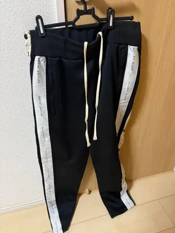 daniel patrick 블랙 조거 팬츠 M