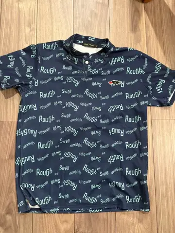 러프앤스웰 2023 모델 피케 셔츠 올 패턴 네이비 남성용 M