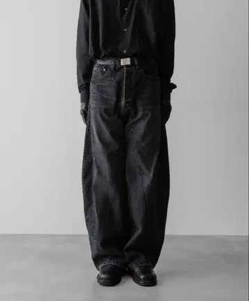 ssstein DEFORMATION WIDE VINTAGE DENIM