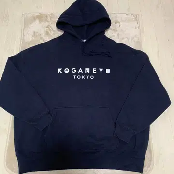 황금탕 KOGANEYU TOKYO 후드티 XL 풀오버 네이비
