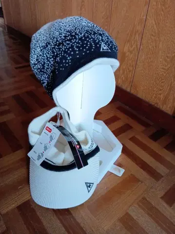 르꼬끄 스포르티브 3WAY 니트 모자 비니 리버서블