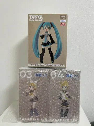 하츠네 미쿠 카가미네 린 렌 피규어 세트