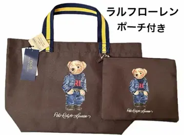 [ 새상품/파우치 포함 ] 랄프 로렌 폴로베어 백