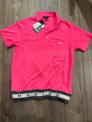 muta MARINE 피케 셔츠 사이즈 4 핑크