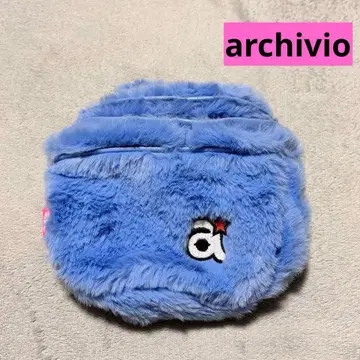 archivio 알치비오 보아 볼 케이스 파우치 블루