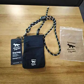 Topologie x Aigle 블랙 폰 사코슈 로프 디자인 M